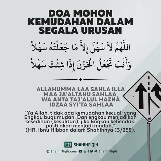 Do'a Agar Dimudahkan Segala Urusan
